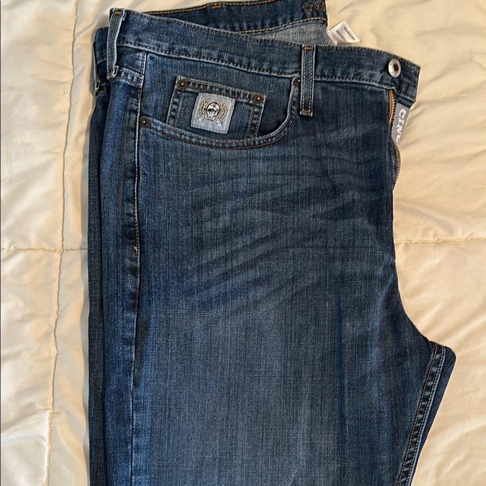 Cinch Blue Slim Jeans with Classic Denim Style
